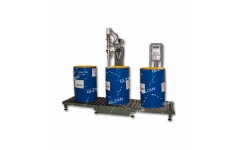 Semi auto 200kg 200L barrel drum weighing filling machine