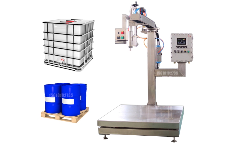 IBC噸桶稱重液體灌裝機